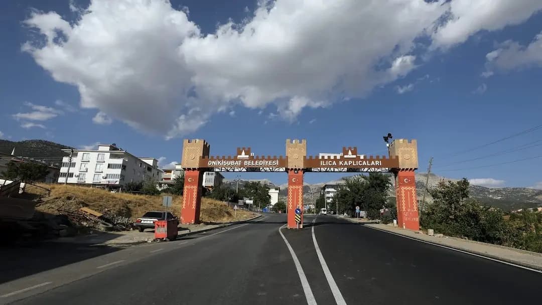 Kahramanmaraş Ilıca Kaplıcaları girişi